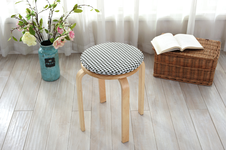 Mùa đông dày xốp tròn ghế pad bốn mùa trẻ em phân đệm ghế tròn đệm phân - Ghế đệm / đệm Sofa nhung mau dem ghe dep