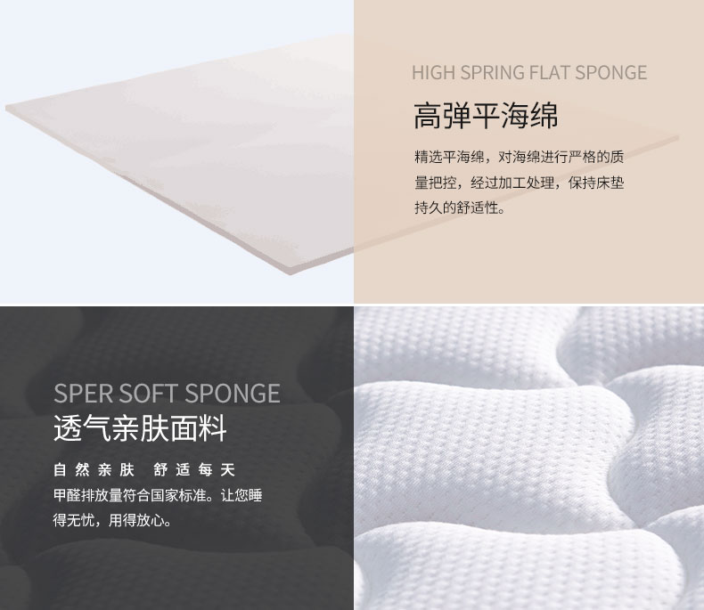 con vàng mỏng nệm 1,5 m 1,8 m hộp cao mùa xuân pad Simmons giường nệm tùy chỉnh cứng Malo - Nệm nệm cao su nhân tạo