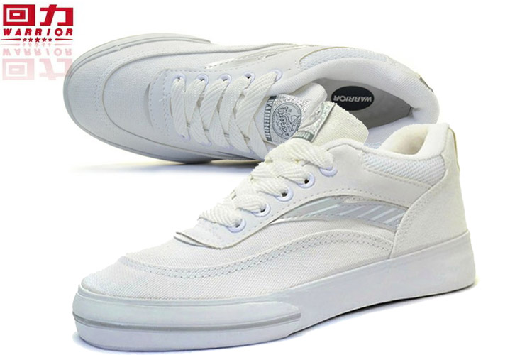 Giày nam chính hãng có dây kéo mùa thu Giày nữ thoáng khí màu trắng hoang dã giày converse nữ cổ thấp