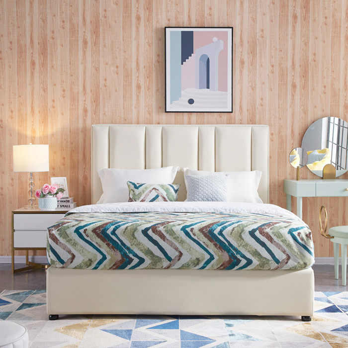 New style postmodern minimalist headboard fashion personality creative Nordic master bedroom double small apartment customization