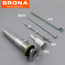 TOTO wash basin Basin lift water drain accessories pull rod ball cover plug clip iron sheet metal