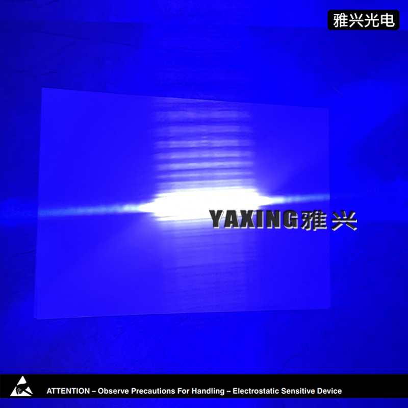 Za 455nm 4 5W Flat Window Package Accelerated Axis Compressed Fiber Linear Spot 4 7W spot