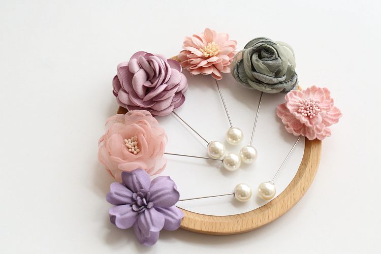 Trâm cài trâm nữ phiên bản Hàn Quốc của áo len áo sơ mi pin ngọc trai ngọt ngào cổ áo pin phụ kiện 3003 cài áo nữ sang trọng