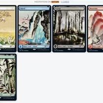Kadou] Magic: The Gathering Secret Lair secret lair meditation on nature