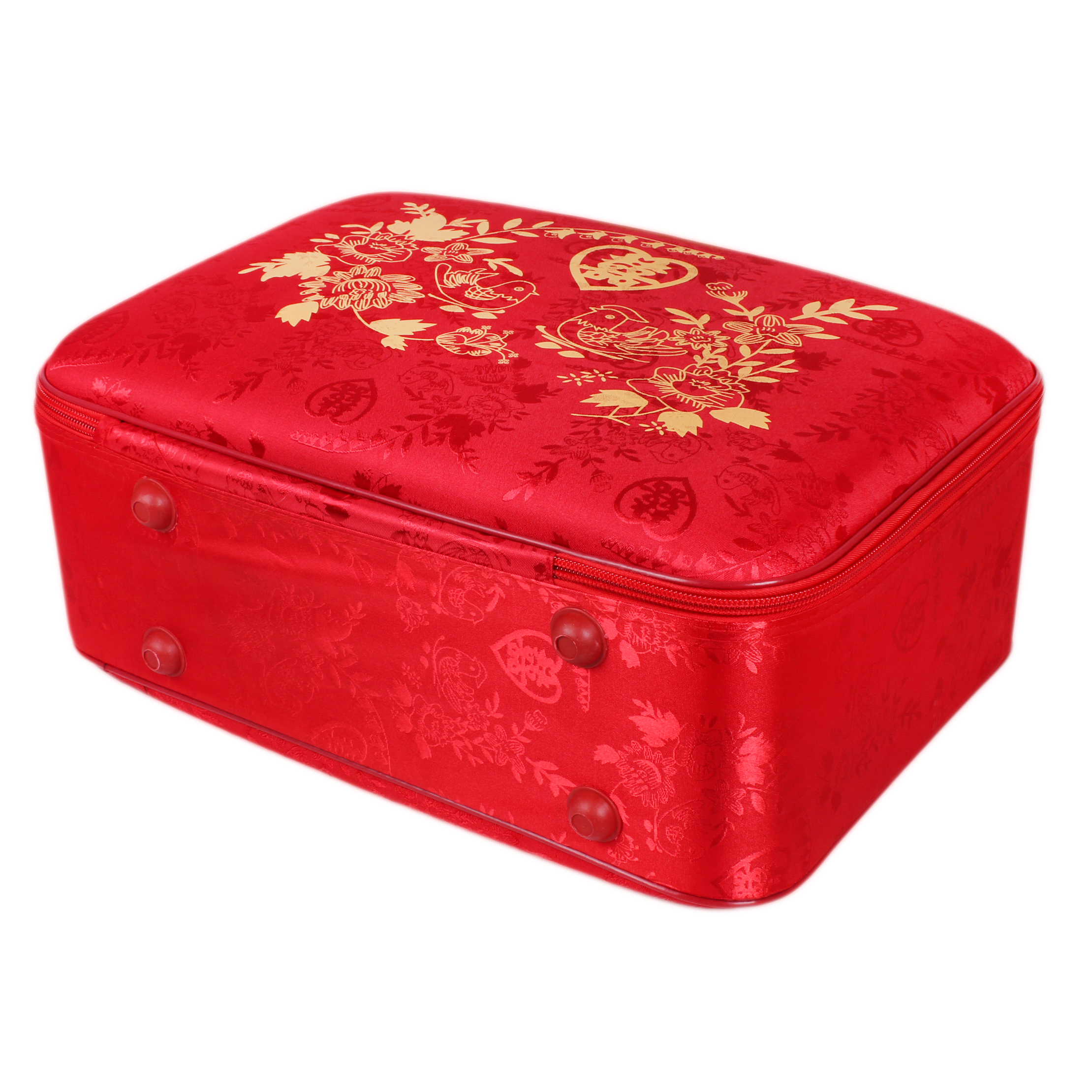 Đám cưới màu đỏ vali cô dâu của hồi môn hộp áp lực đám cưới của hồi môn con retro mật khẩu xách tay hành lý du lịch vali 24 inch