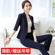 Khách sạn trước Bộ trưởng giám đốc quản lý phục vụ bàn workclothes bảy tay khí phù hợp với chuyên môn cắt tay áo