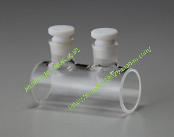 UV-VIS-NIR石英玻璃样品管 5-10cm比色皿 液体流通池 样品流动池