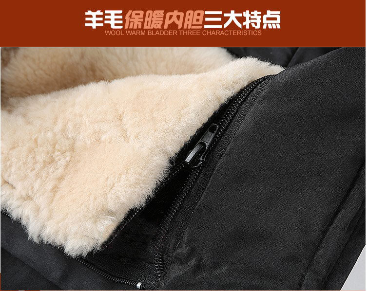 Pantalon cuir homme droit pour hiver - Ref 1482444 Image 13