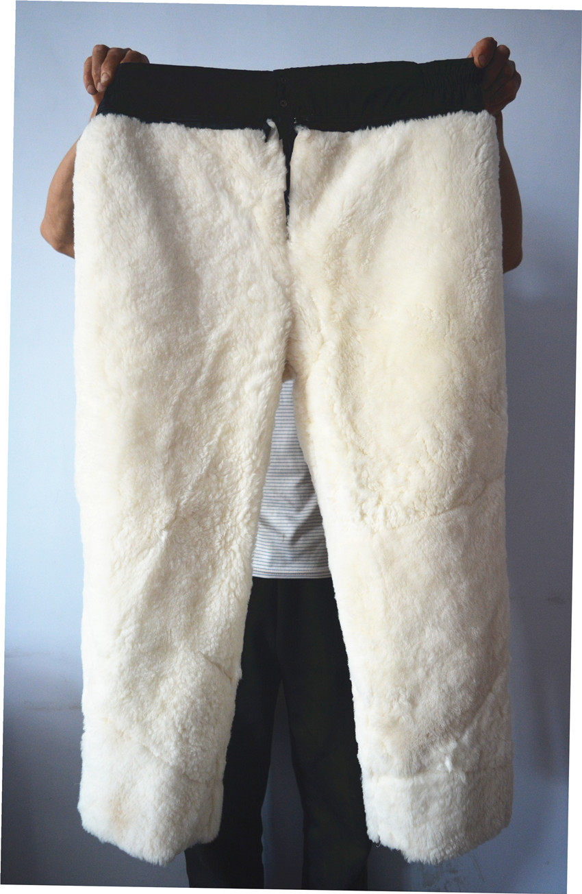 Pantalon cuir homme droit pour hiver - Ref 1484155 Image 27