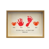 Brother, защитный амулет, детские отпечатки рук и ног, фоторамка, подарок на день рождения