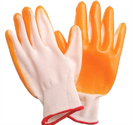 Labor Protection Gloves Pvc Flat Hung Single Sided Soaked Rubber Gloves 13 Needle Nylon Rubber Gloves Petrol Repair Oil Gloves Special Price-Taobao