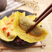 LI YI YI GOLDEN EGG DUMPLINGS HANDMADE EGG DUMPLINGS HOT POT DUMPLINGS Breakfast EGG DUMPLINGS FRIED DUMPLINGS 1 8KG120 pieces GUANGDONG