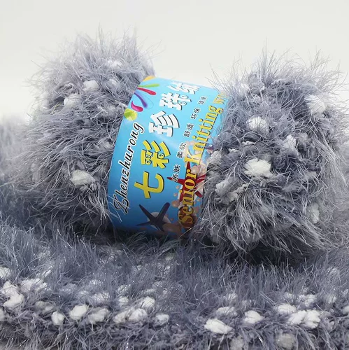 Длинный пожилой красочный жемчужный феникс Plel Baby Line Line Coversing Stick Kota Коралловая бархатная линия грубая