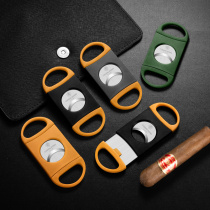 CIGARLOONG Cigar Scissors Sharp and Durable Frosted Texture Wear-Resistant and Scratch-Resistant Compact and Portable CE-23LZ3