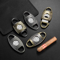 CIGARLOONG cigar scissors stainless steel sharp blade wear-resistant and scratch-resistant cigar scissors YB-C001