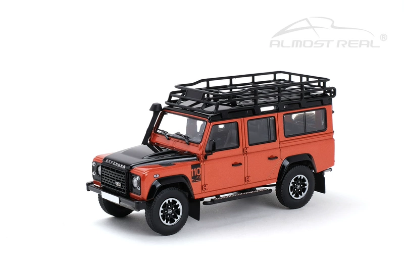 Gần như thật AR 1:43 Land Rover Defender Celebration Series Three-Car Set Mô hình xe hơi 2015 - Chế độ tĩnh