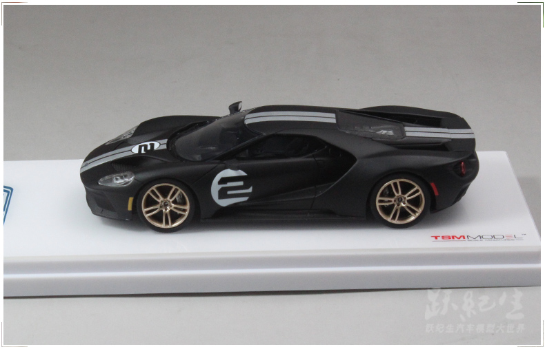 TSM 1:43 Ford GT 2017 # 2 Mô hình xe nhựa tĩnh mô hình xe trang trí quà tặng kỳ nghỉ mô hình xe moto cao cấp