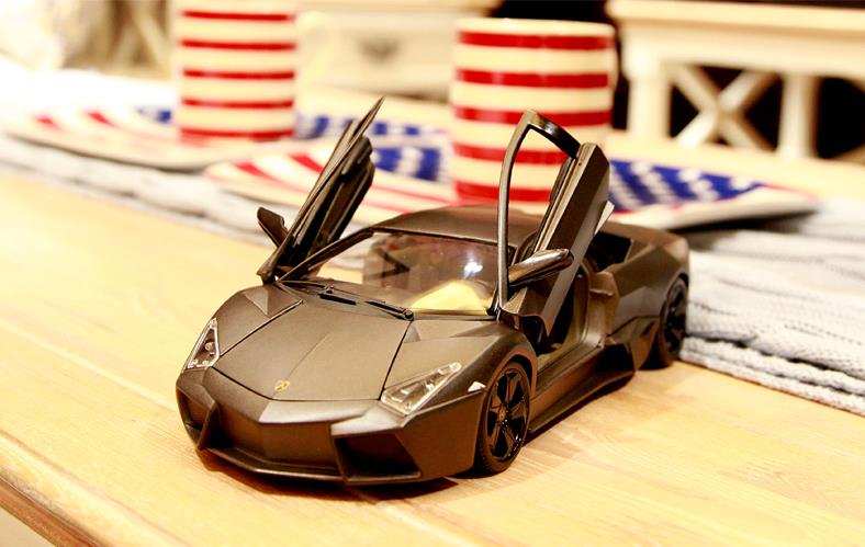1:18 Mô hình xe hợp kim Lamborghini Reventon Mô hình xe tĩnh Bimei Gao cửa hàng đồ chơi trẻ em