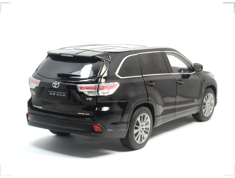 Hợp kim 1:18 2015 GAC Toyota Highlander SUV mô hình Xe mô phỏng tĩnh mô hình xe