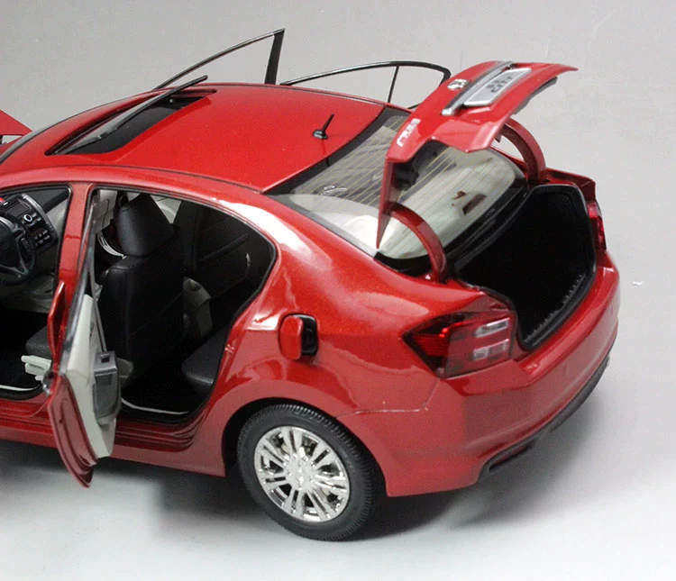 Original 1:18 Guangqi Honda Fengfan HONDA CITY xe hợp kim mẫu xe tĩnh mô hình xe gundamchat