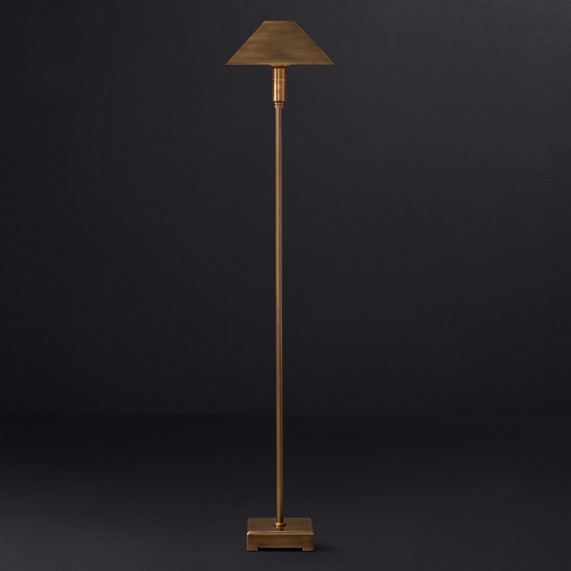 Export American Renaissance modern minimal living room Bedroom Iron Art floor lamp designer soft-clothing villa floor lamp