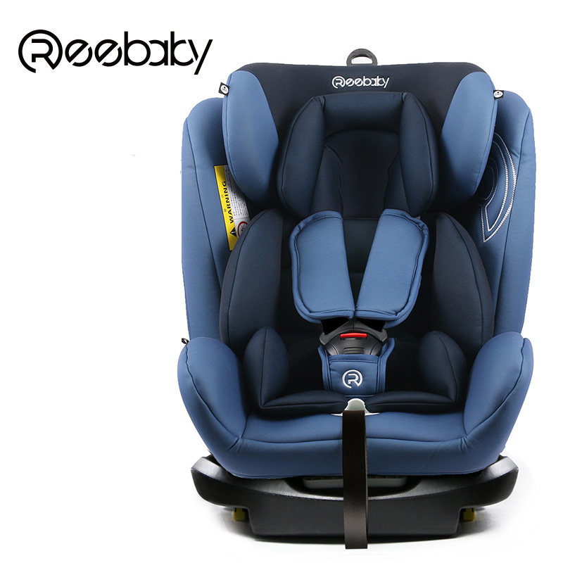 REEBABY an toàn trẻ em Ghế xe với ISOFIX giao diện 0-12 tuổi bé xe có thể ngồi xuống.