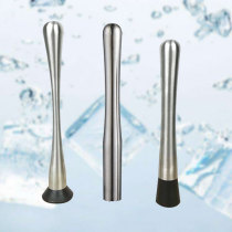 Stainless steel crushed popsicle ice hammer cocktail mashed popsicle bartender juice bar lemon hammer stick milk tea shop bar supplies
