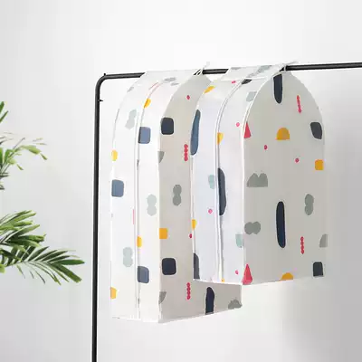 Three-dimensional hanging clothes bag wardrobe coat hanging bag clothing dust cover dust cover dust bag