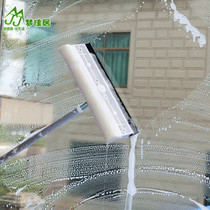 Mengjiaju extended telescopic aluminum alloy rod glass scraping glass cleaner cleaning glass wiper