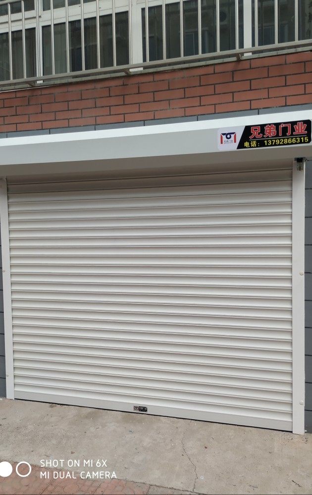 Aluminum alloy electric remote control roll - curtain door remote control garage door electric garage door automatic garage door