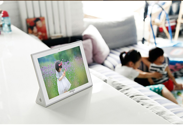 Đám mây yêu nước khung ảnh kỹ thuật số thông minh 10 inch album ảnh điện tử 16G pin lithium màn hình cảm ứng WeChat ảnh xác thực