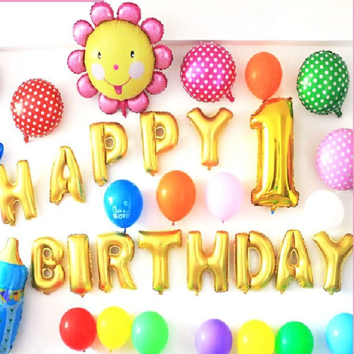 16 -INCH Алюминиевый предложение о золотых буквах, Свадебные поставки вечеринки декоративные дни рождения декоративные принадлежности