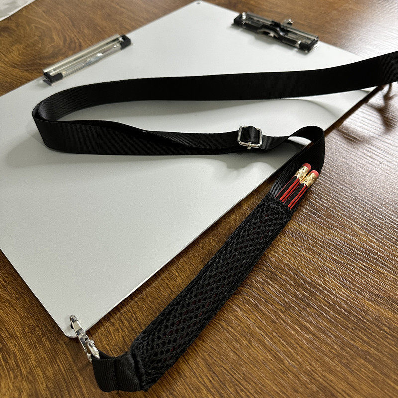 Zhuoshan Aluminum Clipboard A4 Writing Board Clip A3 Outdoor Sketching Portable 8K Art Sketching Clipboard