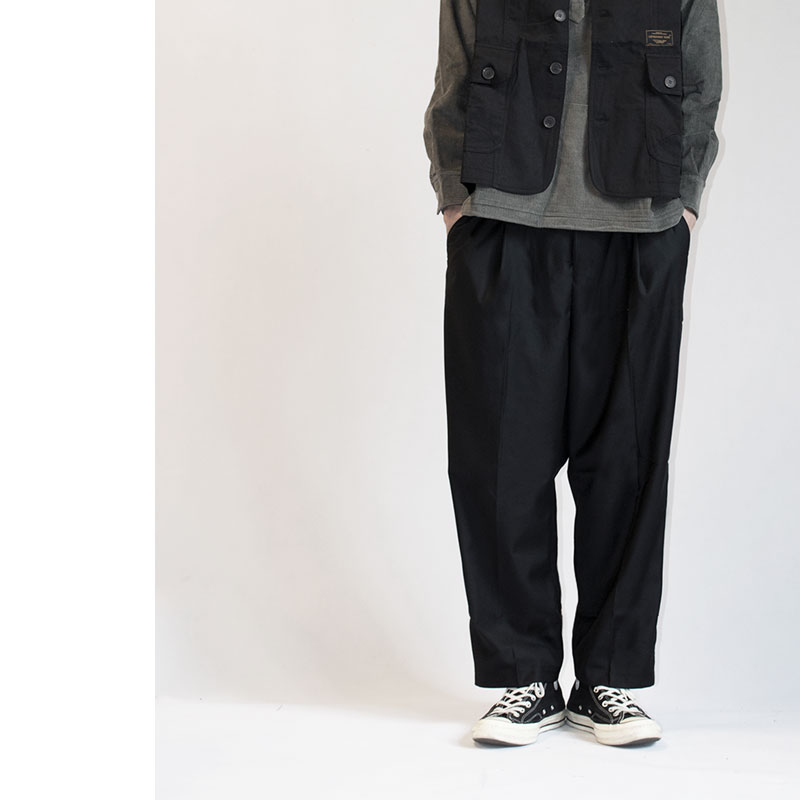 Day Ensemble Casual Padded Strap Pants Fold Panged Nature Tooling Loose Broadlegged Men's And Women's Pants