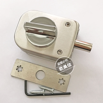 High partition office glass door lock tempered glass door latch single door double door lock glass door without opening latch lock