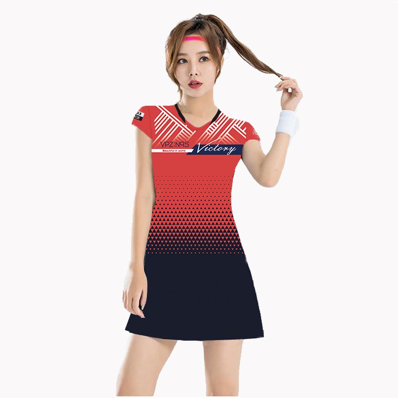 Badminton dress new sports couple set quick drying breathable Korean version group purchase custom table tennis tennis apparel
