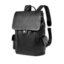 Leather cow leather double shoulder bag for leather and leather