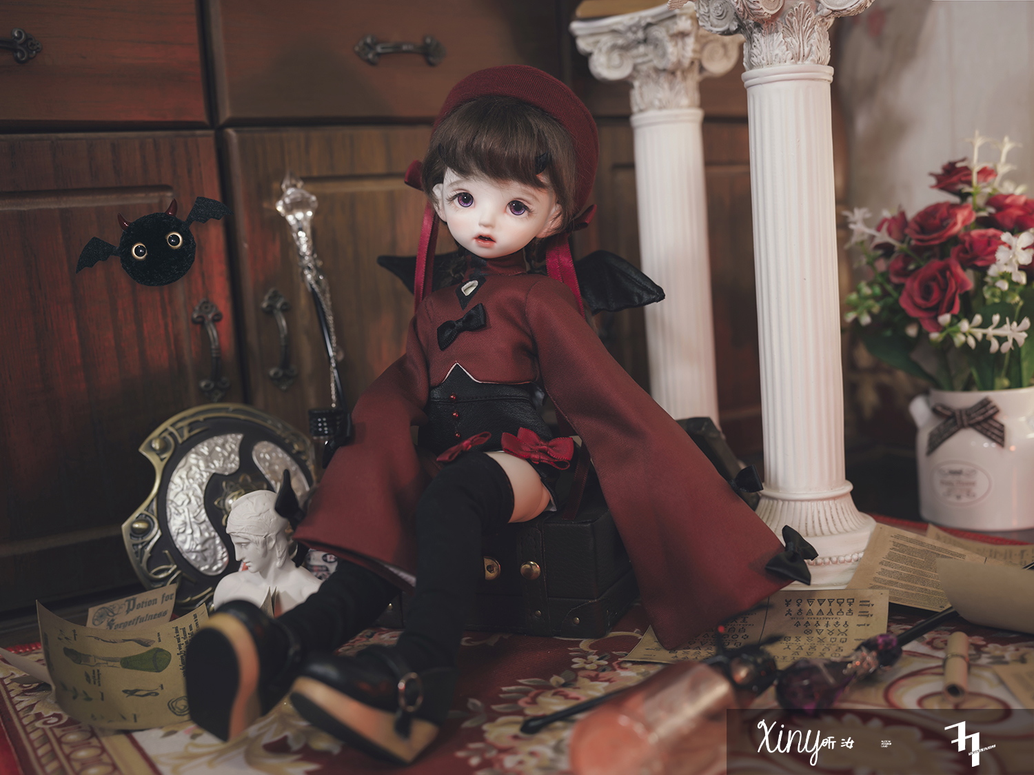 (Sold out thanks) bjd little devil 6 points doll clothes All 6 points can be worn