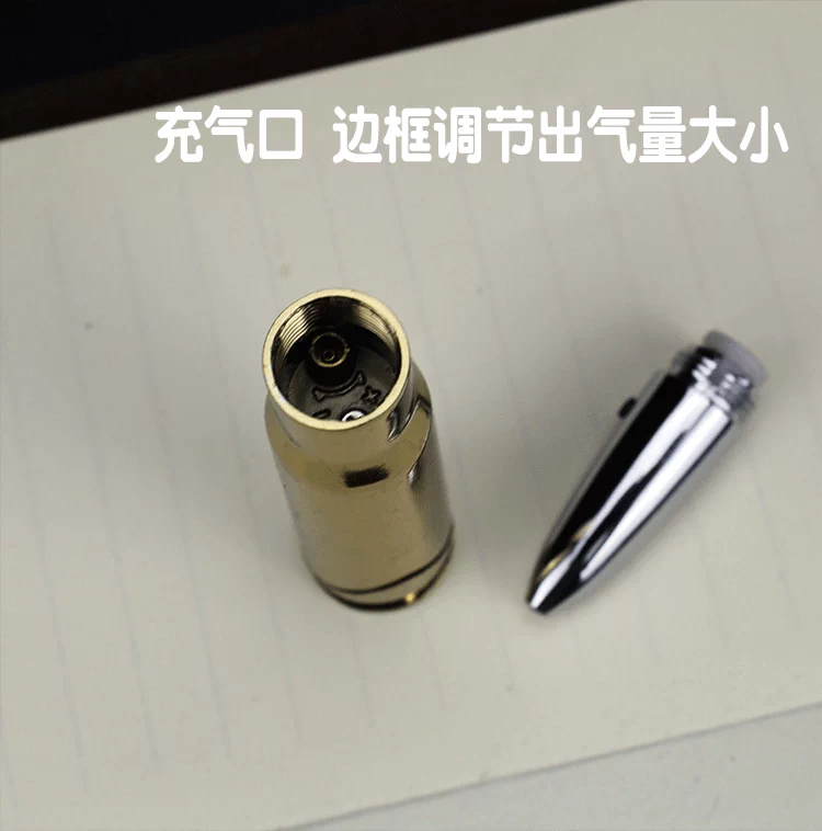 Cá tính sáng tạo ngọn lửa điện tử nhẹ hơn bơm hơi mô phỏng mô hình đạn nhẹ hơn Quân đội quạt nhẹ hơn