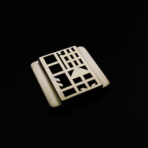 Retro brass camera hot shoe cover is becoming more and more popular suitable for Nikon Fuji Canon and Sony creative and personalized customization