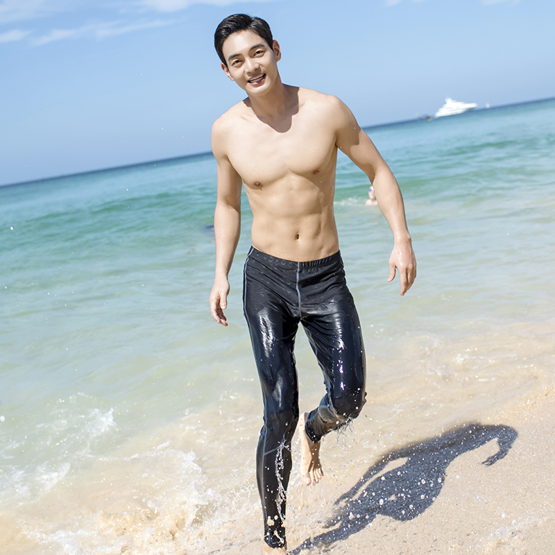 Chaton Star Men's Swimsuit 2019 New Leg Speedo Men's Digital Print Non-fade Diving Surfboard Swimsuit 2019