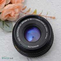 MINOLTA beauty DMD 45 2 45mm f2 0 biscuits 50 3 5 50MM F3 5 micrometres