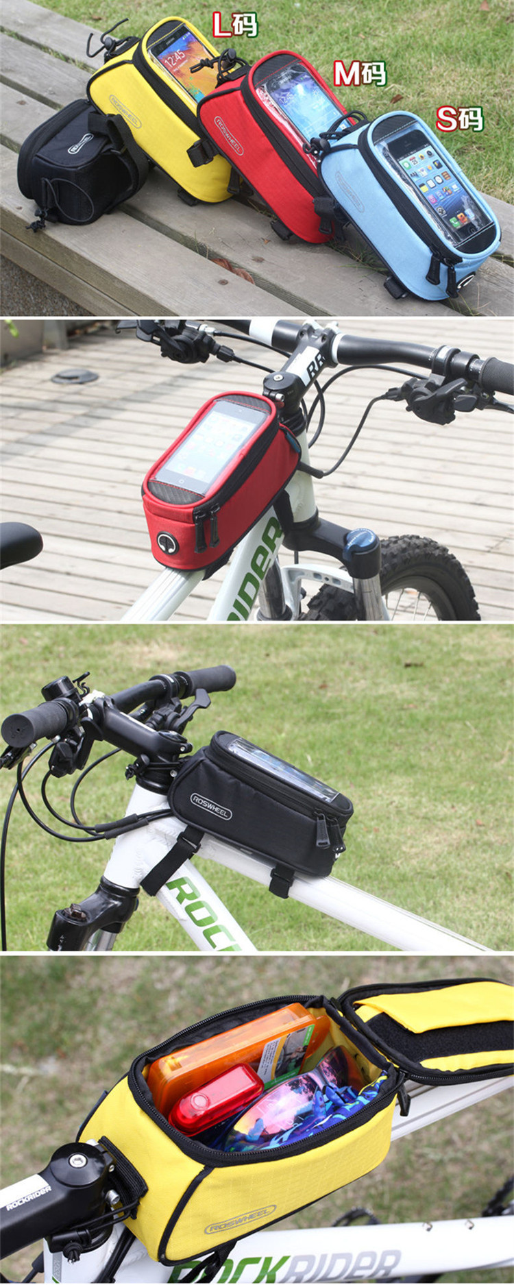 Sacoche pour vélo mixte ROSWHEEL - Ref 2233054 Image 12