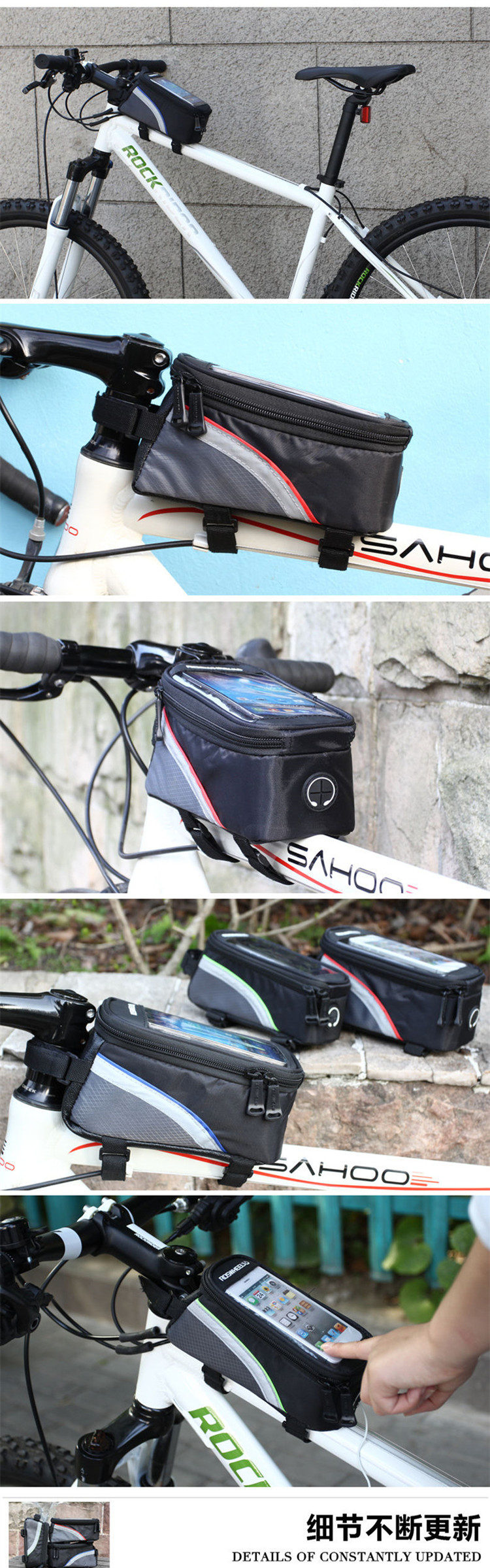 Sacoche pour vélo mixte ROSWHEEL - Ref 2233054 Image 13