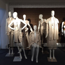 High-end model props female full body body clothing store window model white light standing female model shooting female