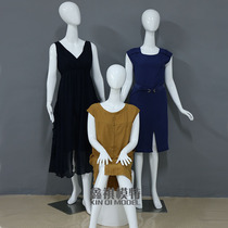 Clothing model props female full body body clothing store model rack female window display clothes model rack bright white woman