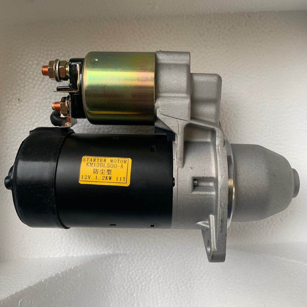 Keema KM12DL500 diesel engine 187 air-cooled starter motor 9 teeth 11 teeth