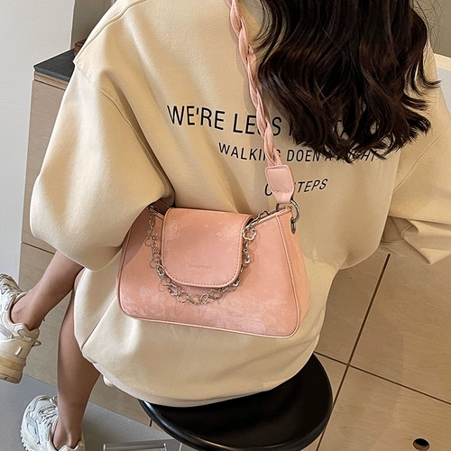 艾米兔 Модная сумка на одно плечо, городской стиль, в корейском стиле