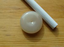 (Grateful to give back to Taobao customers) Qinghai Jade (Yiniugou Light Sugar Old Material)----Ping An Buckle---29#