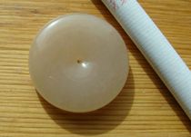 (Grateful feedback to Taobao customers) Qinghai Jade (Yiniugou Light Sugar Old Material)----Ping An Buckle---12#